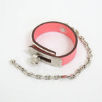 Hermes Kelly Glove Holder Charm Swift Pink Silver