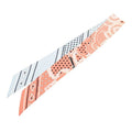 Hermes Twill Eperon D'or Cut Apron Cut Scarf Pink Blue Silk