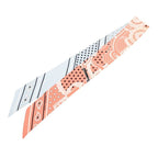 Hermes Twill Eperon D'or Cut Apron Cut Scarf Pink Blue Silk