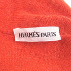 Hermes Vintage Martin Margiela Era H Logo All Over Pattern Beanie Knit Cap Gray — view 5