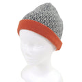 Hermes Vintage Martin Margiela Era H Logo All Over Pattern Beanie Knit Cap Gray