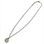 Gucci GG Logo Necklace 925 Sterling Silver — view 2