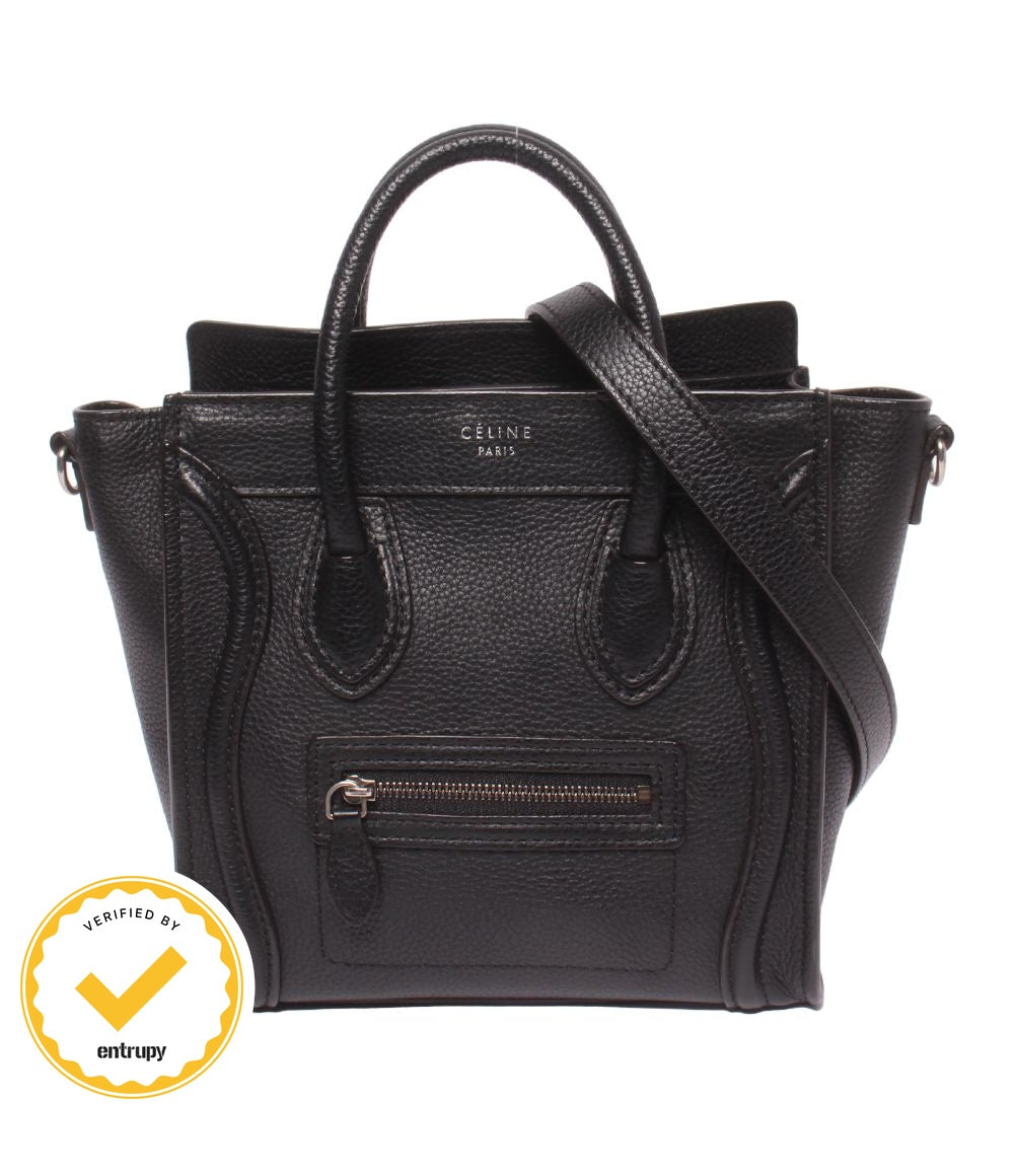 Celine 2-Way Shoulder Bag Strap Crossbody Luggage Nano