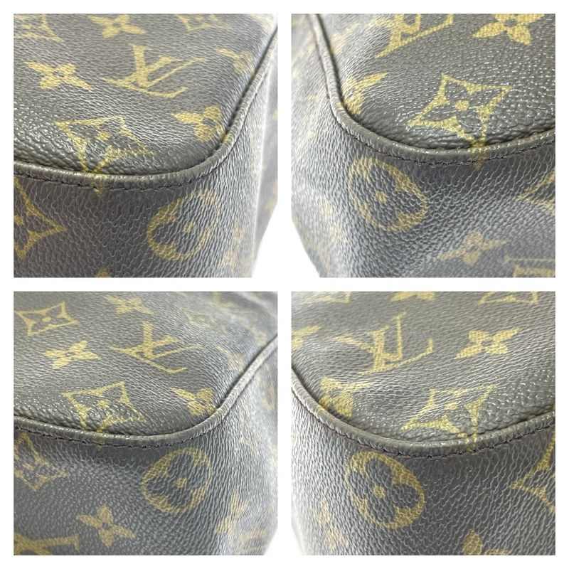 Louis Vuitton Monogram Looping GM Shoulder Bag Brown — view 6