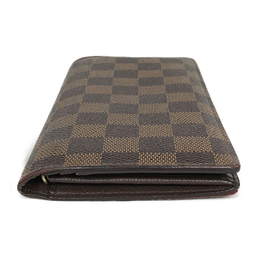 Louis Vuitton Damier Portefeuille Brother Bifold Long Wallet Brown — view 7