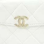 Chanel Shoulder Bag White — view 4