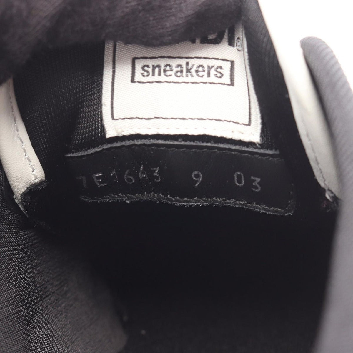 Fendi Sneakers Match Black White Leather — view 7