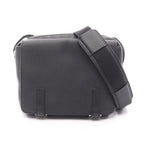 Loewe Shoulder Bag Military Messenger XS Black Leather
