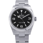 Rolex 40 Watch Black Dial