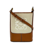Loewe Shoulder Bag Brown Beige Anagram