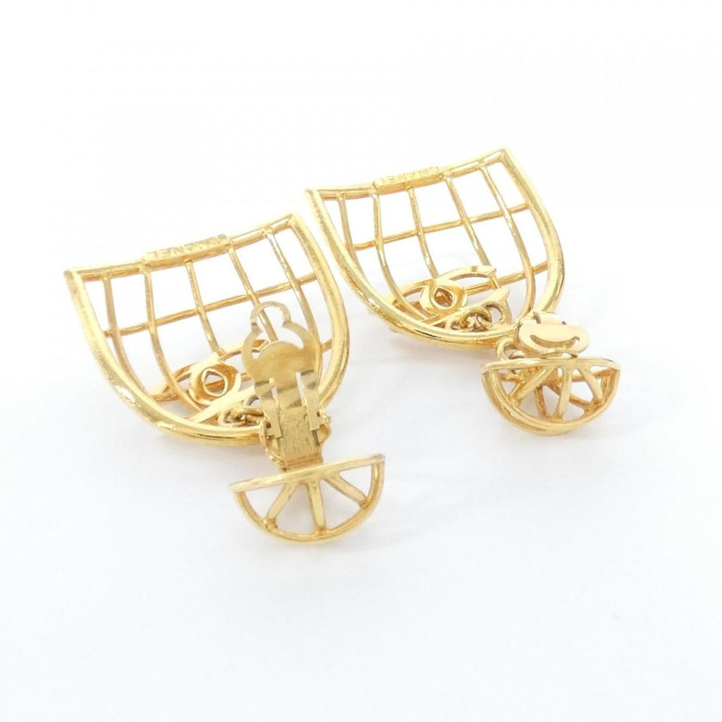 Chanel Vintage Earrings Gold — view 5