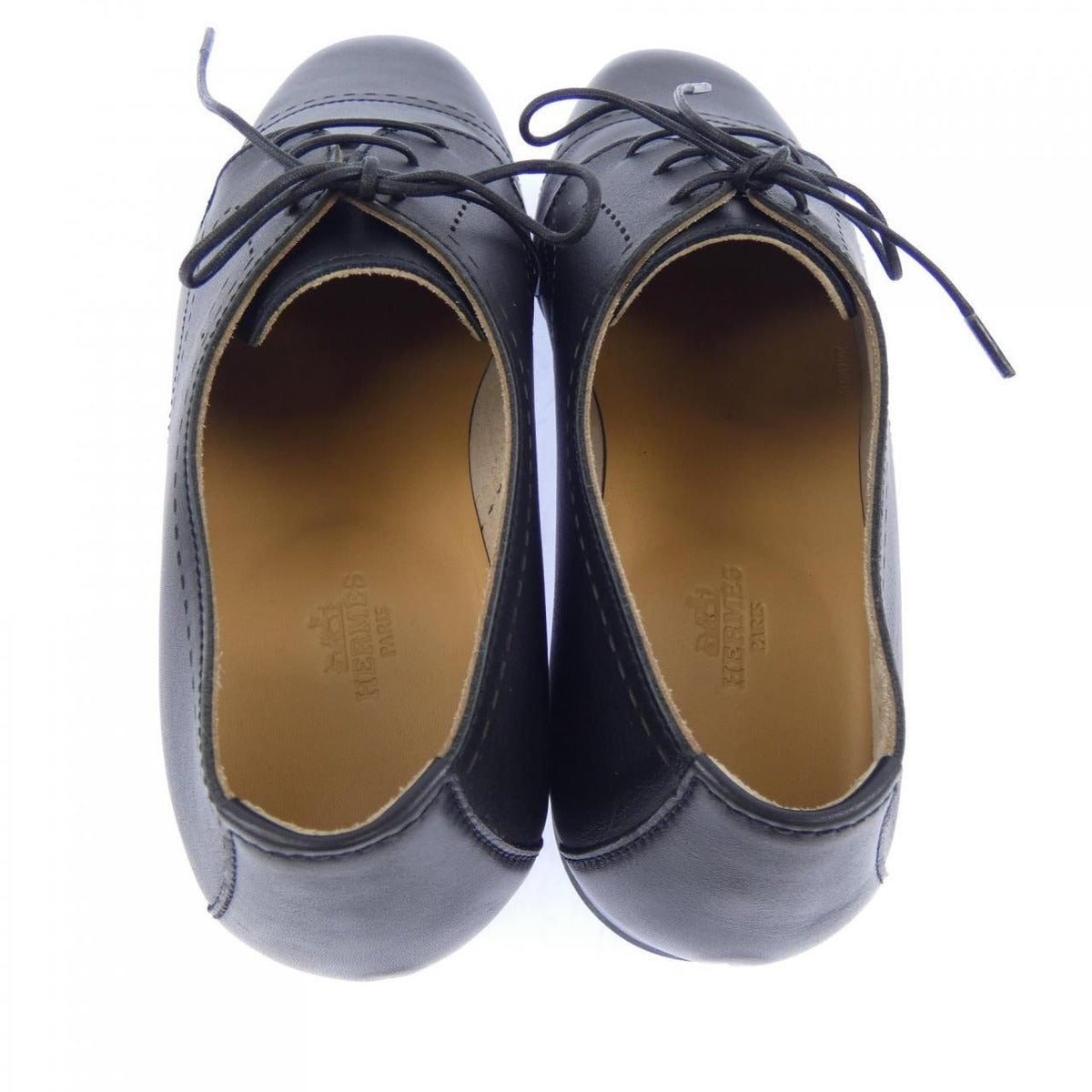 Hermes Shoes Loafers Black — view 6