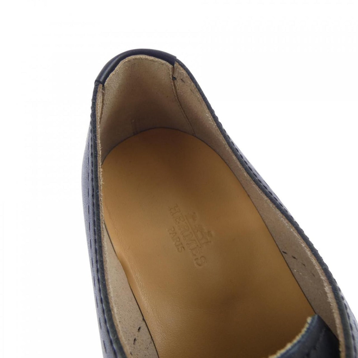 Hermes Shoes Loafers Black — view 8