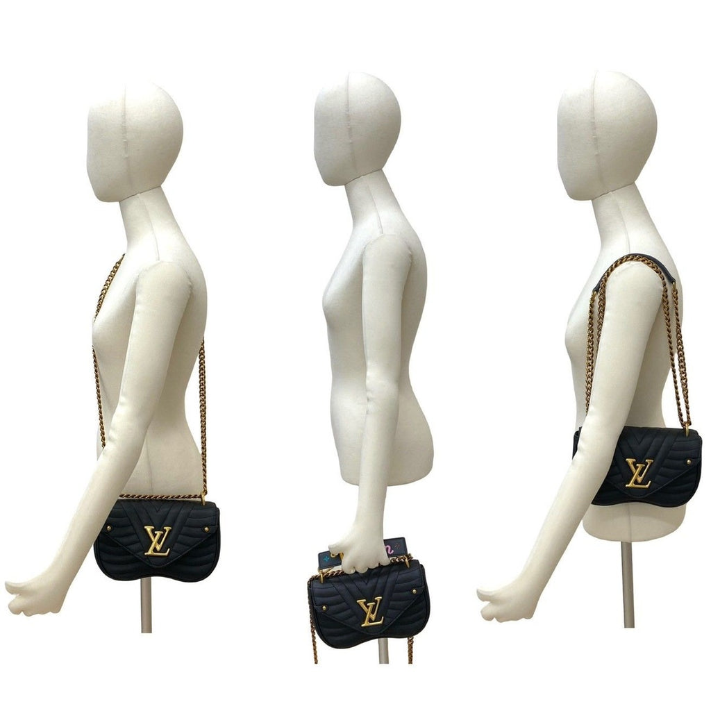 Louis Vuitton New Wave PM Leather 2-Way Handbag Chain — view 2