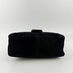 Fendi Mamma Bucket Shoulder Bag Black Suede Vintage — view 6