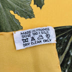 Hermes Carre 90 Citrouilles ET Coloquintes Pumpkins And Colocynths Silk Scarf — view 6