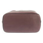 Celine Leather Shoulder Bag Bordeaux — view 5