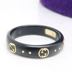 Gucci Icon Interlocking G 18Kring 50 Corundum 18K With Case Ring — view 7