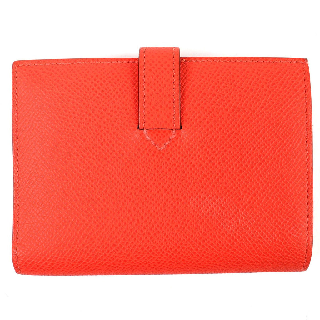 Hermes New Passant Veau Epsom Orange Field Silver — view 3