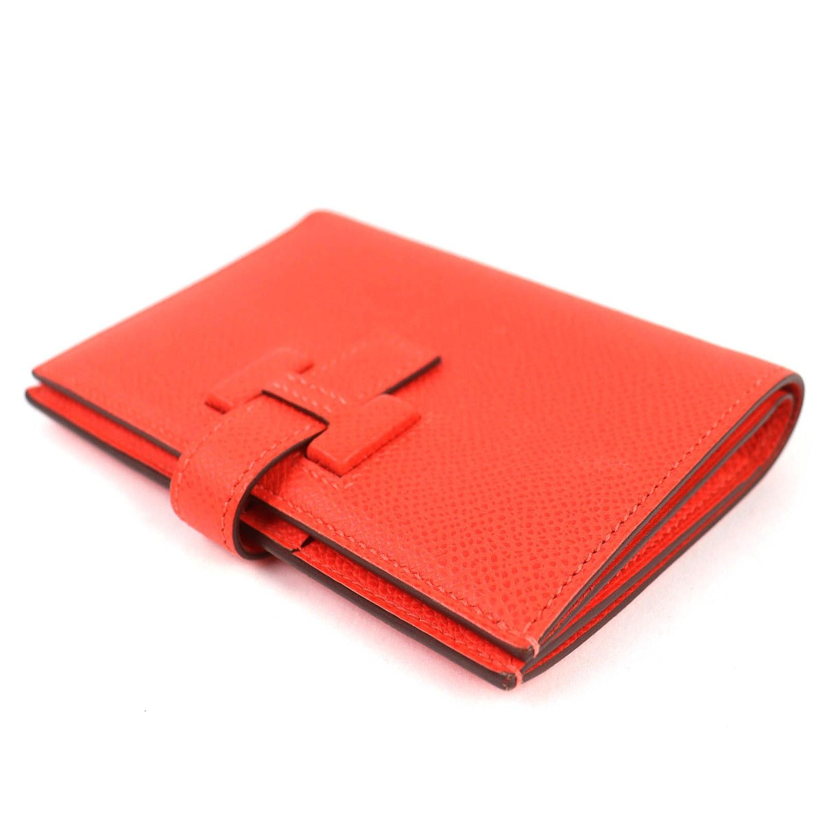 Hermes New Passant Veau Epsom Orange Field Silver — view 4