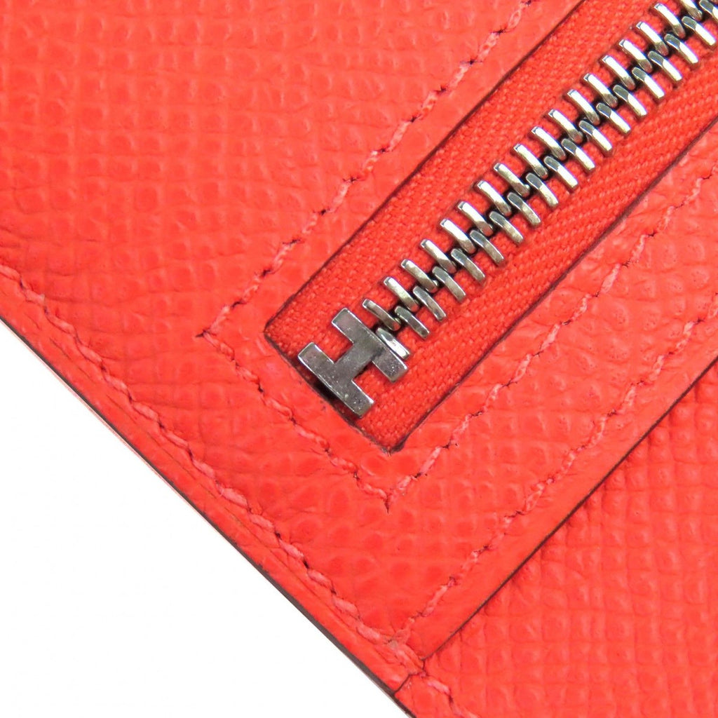 Hermes New Passant Veau Epsom Orange Field Silver — view 8