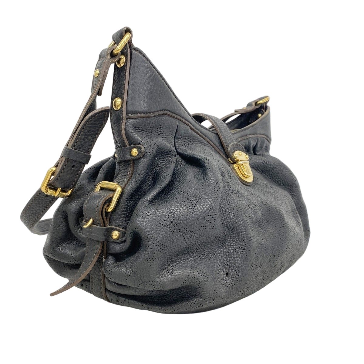 Louis Vuitton Shoulder Bag Mahina XS Noir — view 2