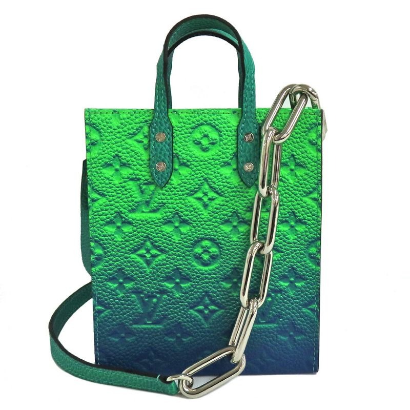 Louis Vuitton Monogram Empreinte Taurillon Illusion Sac Plat XS — view 2