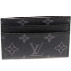 Louis Vuitton Card Case Pass Monogram Eclipse Holder Double