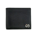 Gucci Bifold Wallet Black Silver Leather