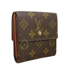 Louis Vuitton Trifold Wallet Monogram Porte-Monnaie Billets Cult Cles Brown — view 2