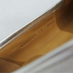 Gucci Jordan Horsebit Loafers 39 Silver Leather — view 9