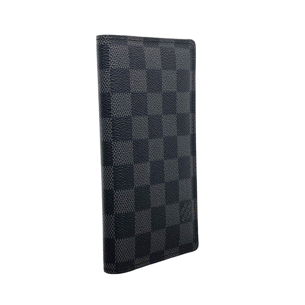 Louis Vuitton Notebook Cover Damier Graphite Agenda Posh Black — view 2
