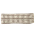 Hermes Giovanna 100% Cashmere Etoupe Ecru Logo Knit Headband Hair