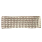 Hermes Giovanna 100% Cashmere Etoupe Ecru Logo Knit Headband Hair