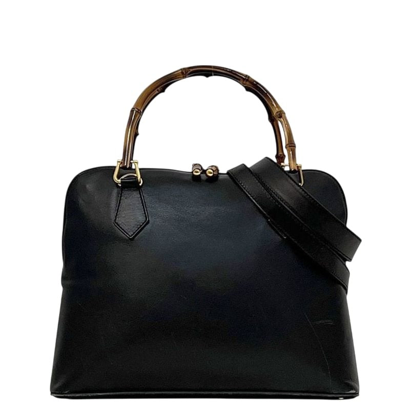 Gucci 2 way Bag Black 000 3780 0289 Leather