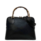 Gucci 2 way Bag Black 000 3780 0289 Leather