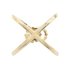Gucci Ring GG Running Cross Logo Diamond 18K — view 4