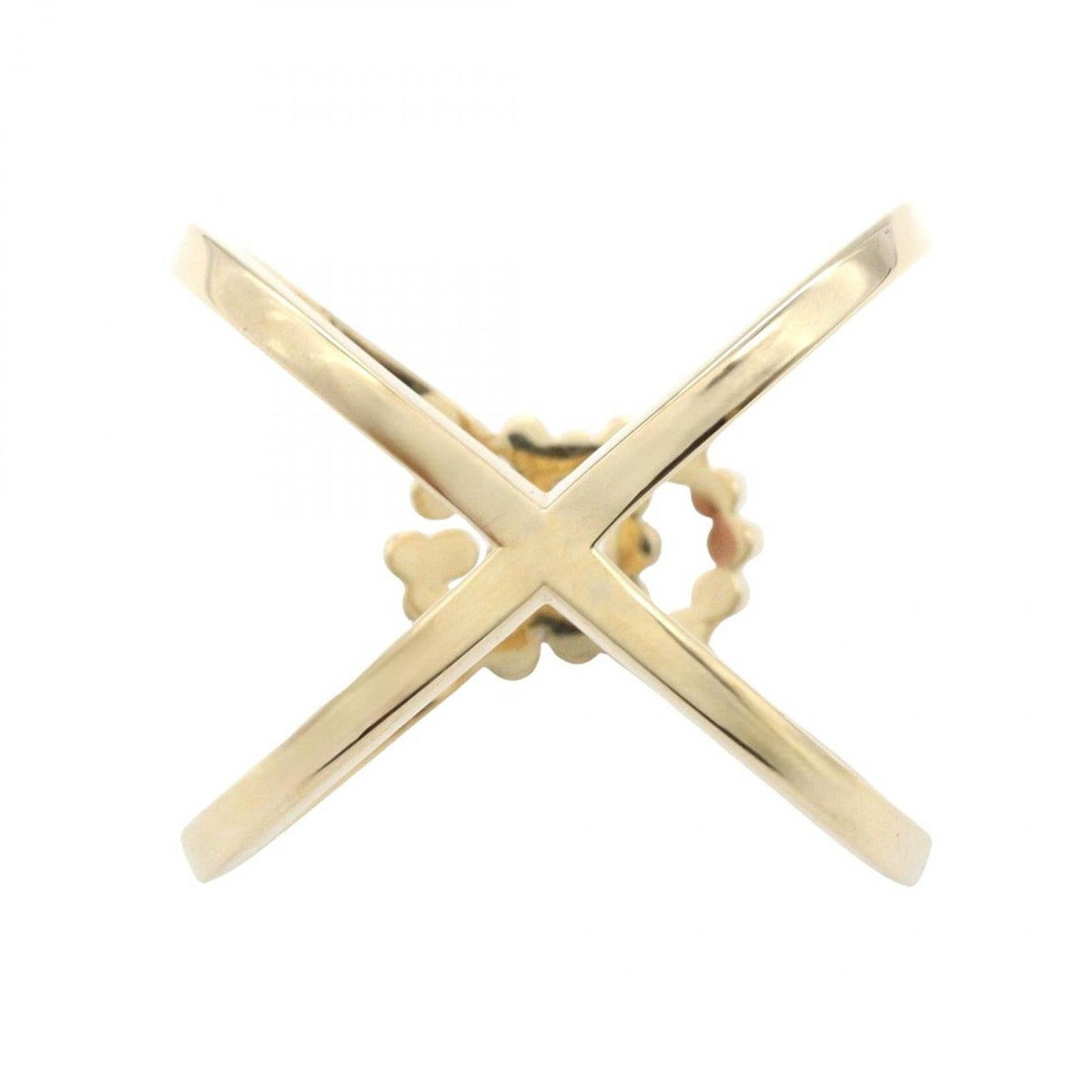 Gucci Ring GG Running Cross Logo Diamond 18K — view 4