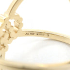 Gucci Ring GG Running Cross Logo Diamond 18K — view 6