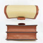 Louis Vuitton Dauphine MM Panama Scarlet Shoulder Bag Taurillon Leather — view 4
