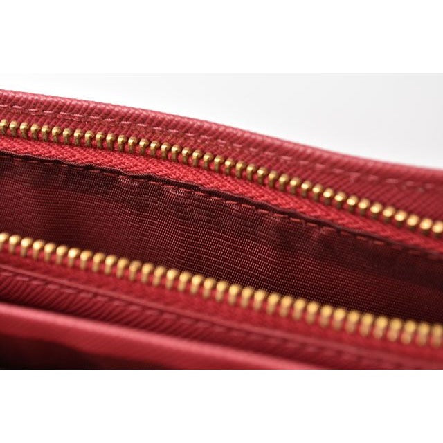 Prada Wallet Long 1 M1132 Saffiano Metal Peonia — view 5