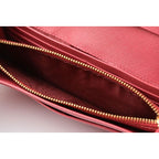 Prada Wallet Long 1 M1132 Saffiano Metal Peonia — view 6