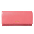 Prada Wallet Long 1 M1132 Saffiano Metal Peonia