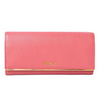 Prada Wallet Long 1 M1132 Saffiano Metal Peonia