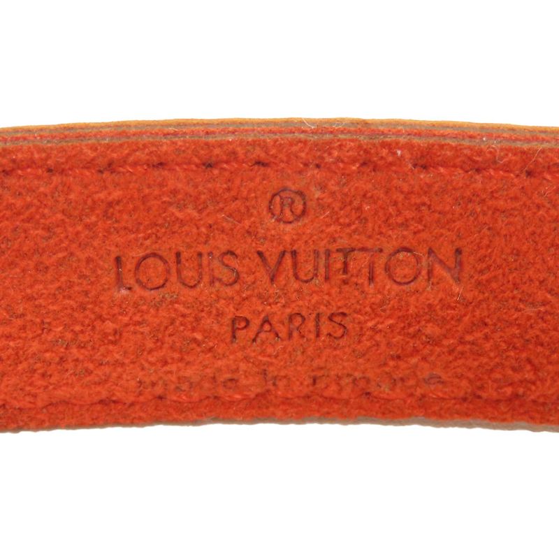 Louis Vuitton Bracelet Good Luck Nubuck Leather Metal Beige — view 6