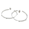 Hermes Cles All Mini Cle Medalle Hoop Earrings