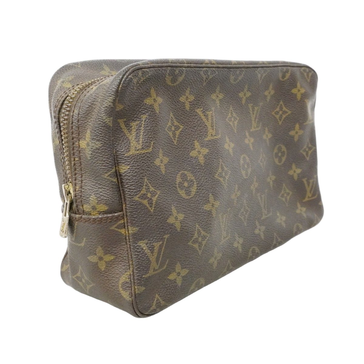 Louis Vuitton Pouch Monogram Trousse Toilet 28 Brown — view 2