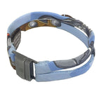 Hermes Petite Ash Silk Bracelet Hhardware Blue Aq8258 — view 2
