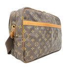 Louis Vuitton Shoulder Bag Monogram Reporter GM Brown — view 2