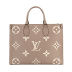 Louis Vuitton Bicolor Monogram Empreinte On The Go MM 2-Way Tote Shoulder